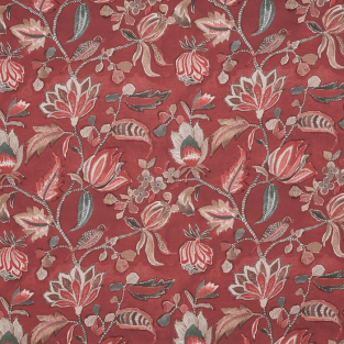 Prestigious Azalea Cranberry Fabric